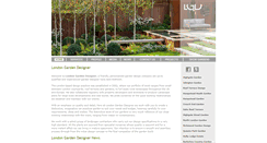 Desktop Screenshot of londongardendesigner.com
